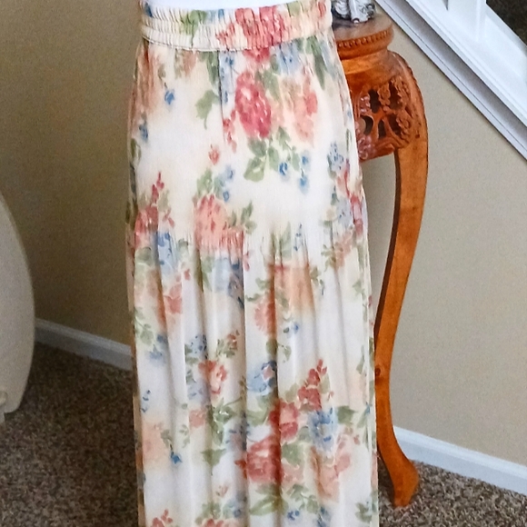 Express Vintage Floral Skirt L NWT - Picture 11 of 13